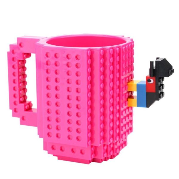 350ml Coffee Cup Creative Build-on Brick Mug for LEGO Building Blocks Design
