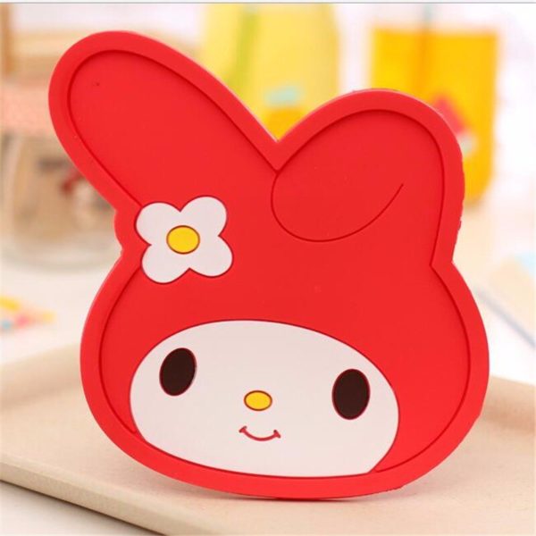 Cute Cartoon Animal Silicone Cup Coasters Coffee Mat Drink Pads Cup Cushion Tea Cup Holder Table Decoration & Accessories F0223
